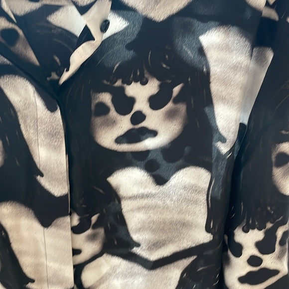 Givenchy X Josh Smith Silk Button Down. Size 40 - Picture 3 of 5